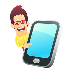 cool dude in various poses for use in advertising,