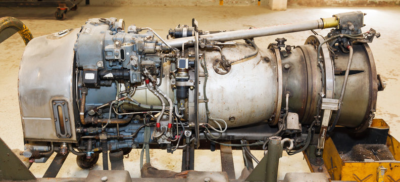 Jet Engine Close-up