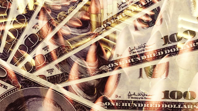 Cost of war looping animated background