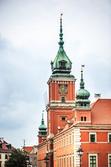 Fototapeta premium The Royal Castle and Sigismund's Column