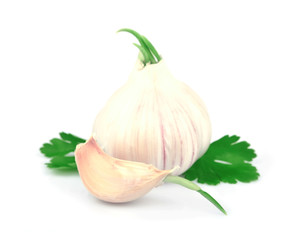 garlic with parsley