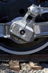 Drivers on Steam Locomotive