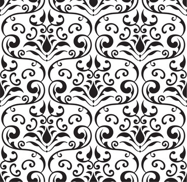 Seamless baroque tracery