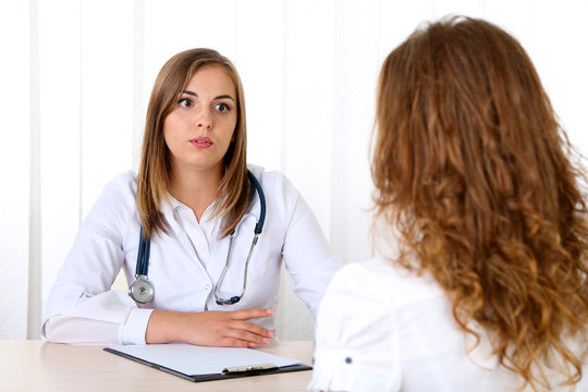 Doctor and patient at office