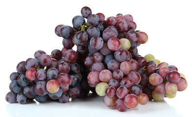 Fresh grape, isolated on white