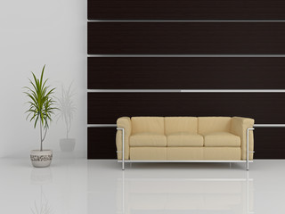 Modern sofa 3D