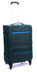 Suitcase isolated on white
