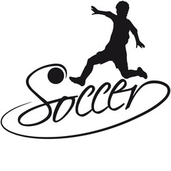Soccer Pro Player Logo