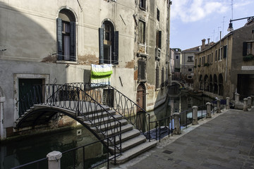 Fototapeta na wymiar City view of Venice Italy