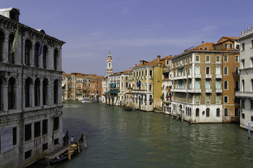 Fototapeta na wymiar City view of Venice Italy