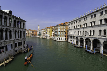 City view of Venice Italy