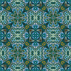 Trendy textile pattern from South Asia