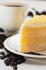 Yellow cake.