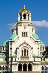 Fototapeta na wymiar Św Aleksandra Newskiego w Sofii, Bułgaria