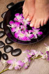 Obraz na płótnie Canvas Aromaterapia Feet