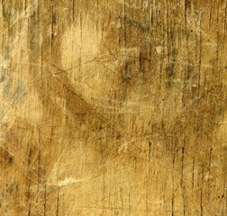 old and scratched wooden surface