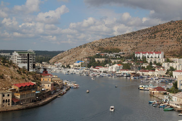 Fototapeta na wymiar Zatoka Balaklava, Krym