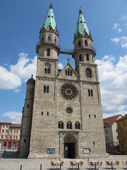 Fototapeta na wymiar Meiningen - Protestant Miasto Church (Turyngia)