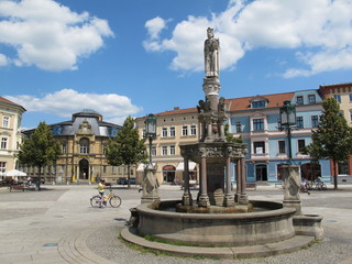 Meiningen (Th&uuml;ringen) - Marktplatz