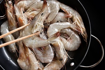 Fresh Shrimp.