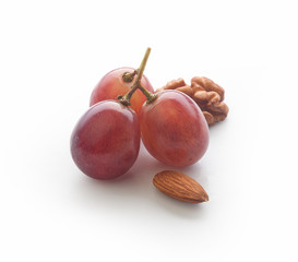 Grapes and nut