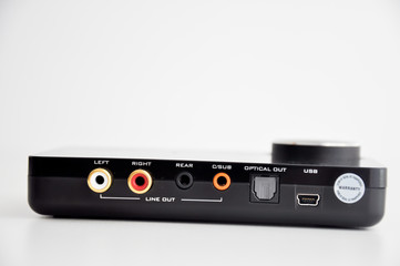 Obraz premium external sound card