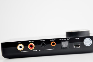 Obraz premium external sound card