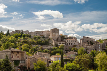 Fototapeta na wymiar Balazuc en Ardèche.