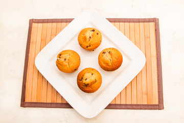 Vanilla with chocolate chips Muffins