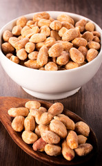 Peanuts in bowl