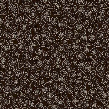 simple chocolate seamless pattern