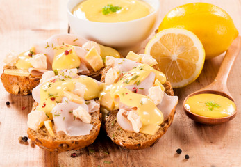 Tasty sandwiches
