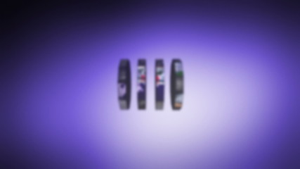 Show Time Text in Slot Machines Combination