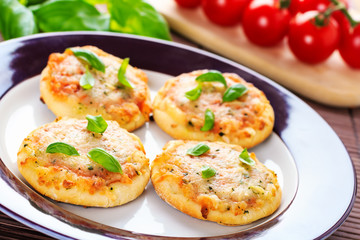 Minipizzas Margherita