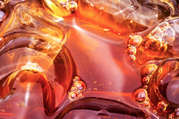 close up cold soft drink and ice