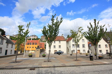 Streets of Culross, Scotland