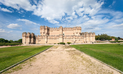 Fototapeta premium Coca Castle,Segovia