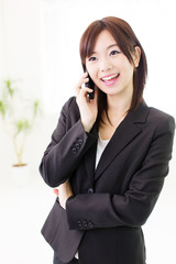 portrait of young asian businesswoman