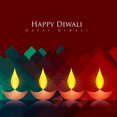 artistic diwali background