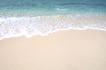 Fototapeta na wymiar Bali - Biały piasek plaży