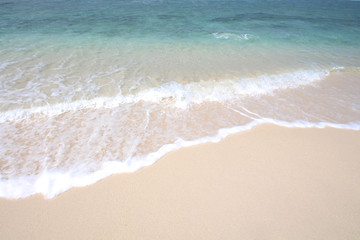 Fototapeta na wymiar Bali - Biały piasek plaży