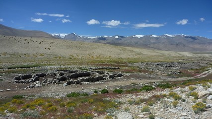 campement de nomades tibétains