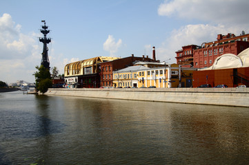 Obraz premium Pietro il grande sulla Moscova