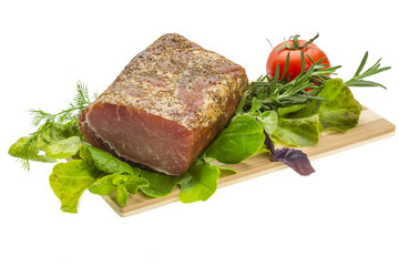 Smoked beef