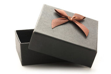 Gift box with bow