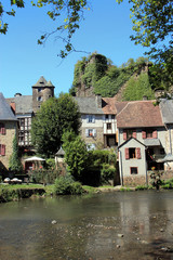 Fototapeta na wymiar Ségur-le-Château.(Corrèze)
