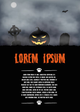Halloween greeting card