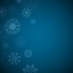 Fototapeta na wymiar Vector Illustration of a Decorative Christmas Background