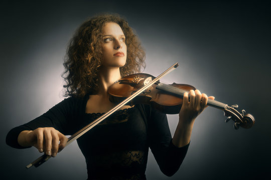 Violin player classical violinist