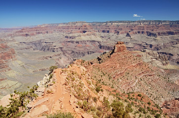 Trekking Grand Canyon, Arizona, USA